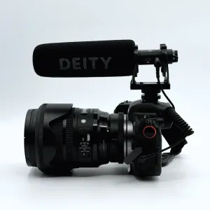 EOS R に D3 Pro を乗せた様子。存在感は出ます。