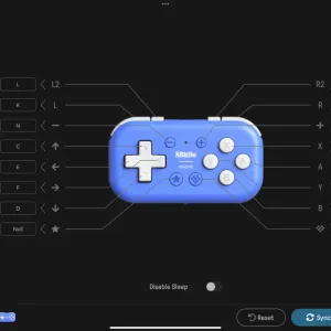 右下の Sync to Device ボタンでプロファイルをデバイスと同期する