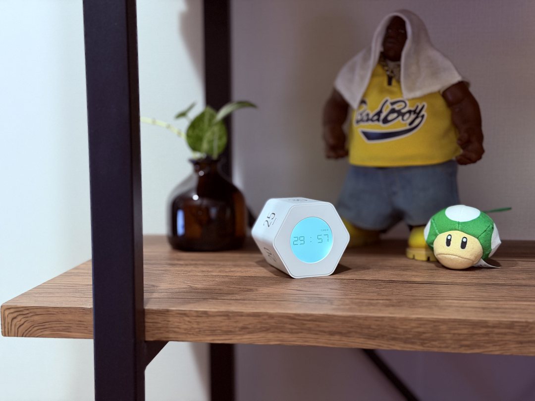 ポモドーロ・テクニックを実践するために購入した Mooas の六角タイマー