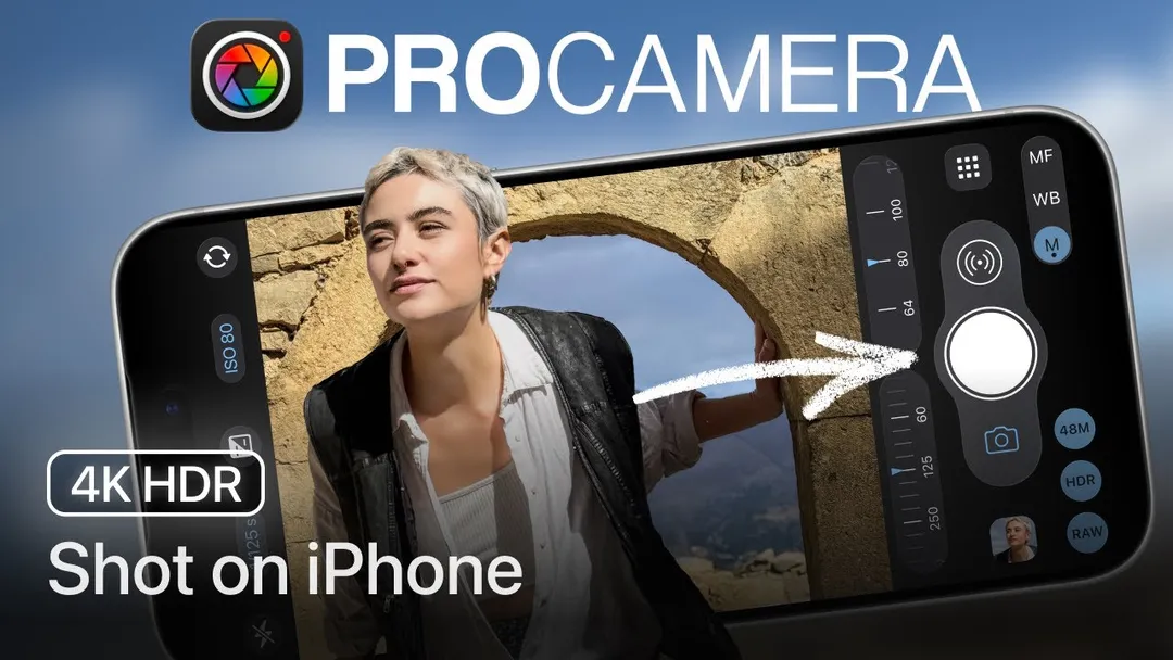 画像: ProCamera の YouTube より