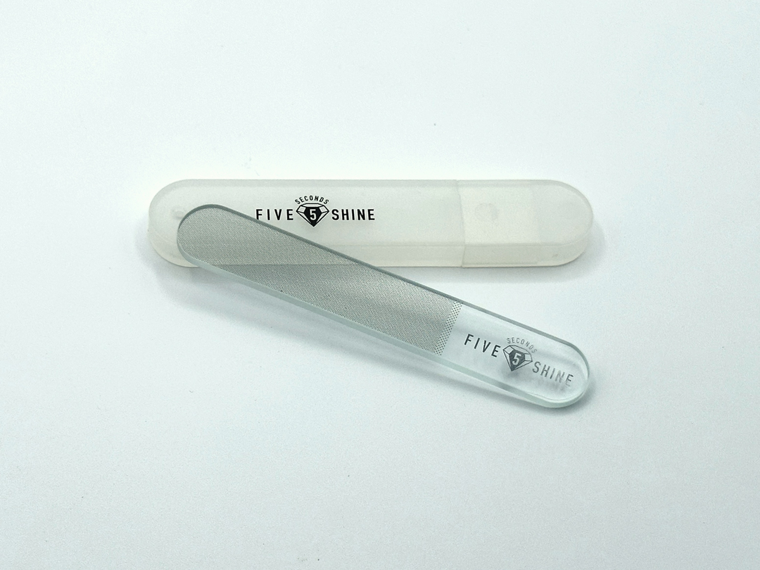 【レビュー】ガラス製の爪磨き『5 セカンズシャイン』でツメがツルツル、ピカピカに