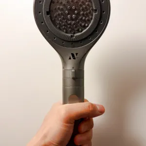 水流モードの切り替えスイッチ
